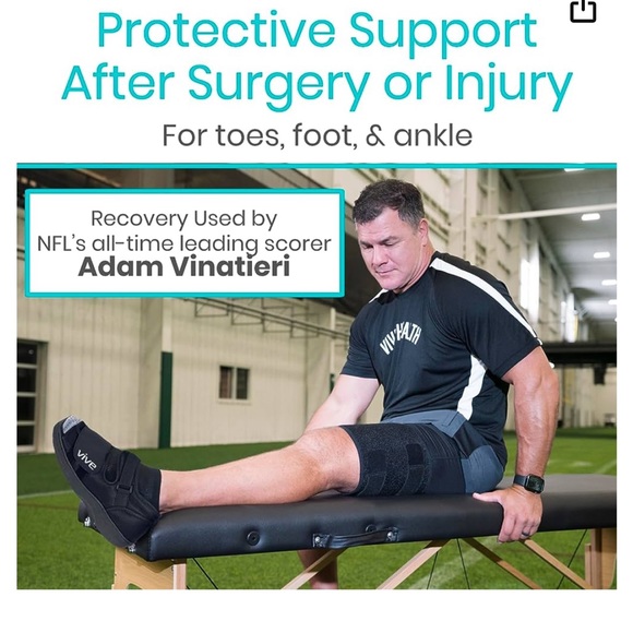 New Vive post operative shoe strap in size small to size 8 - Picture 15 of 16